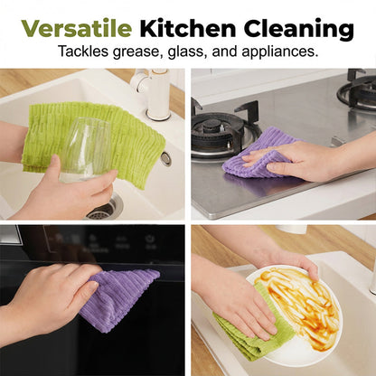 Multipurpose Reusable Tear-Off Cleaning Cloth Roll