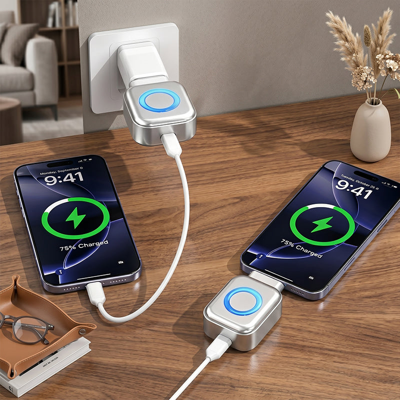 ⚡ Auto Power-Off Fast Charging Adapter 🔋 Smart & Safe Charging