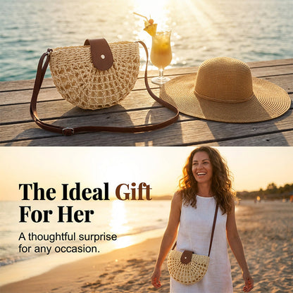 ⏳Time-Limited Special⏰Woven Crossbody Bag for Women