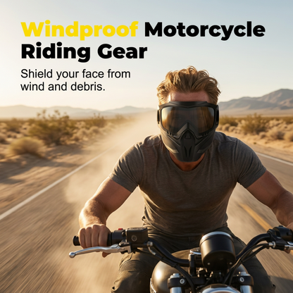 🔥Detachable Full Face Goggle Mask😍