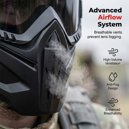 🔥Detachable Full Face Goggle Mask😍