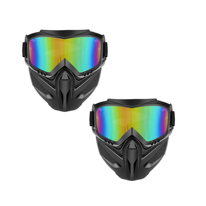 🔥Detachable Full Face Goggle Mask😍