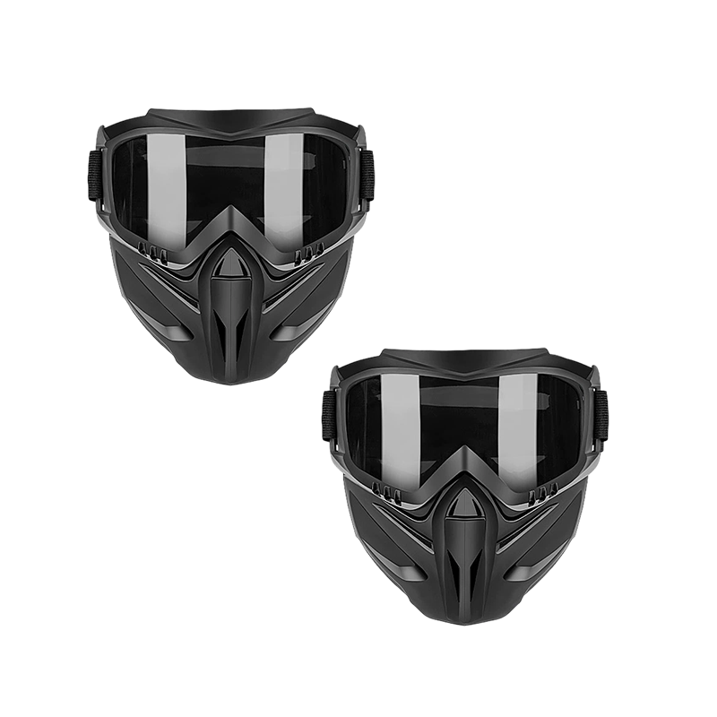 🔥Detachable Full Face Goggle Mask😍