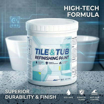 ⏰🎁High-Quality Paint Set for Refinishing Tiles & Bathtubs