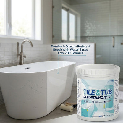 ⏰🎁High-Quality Paint Set for Refinishing Tiles & Bathtubs