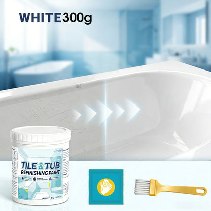 ⏰🎁High-Quality Paint Set for Refinishing Tiles & Bathtubs