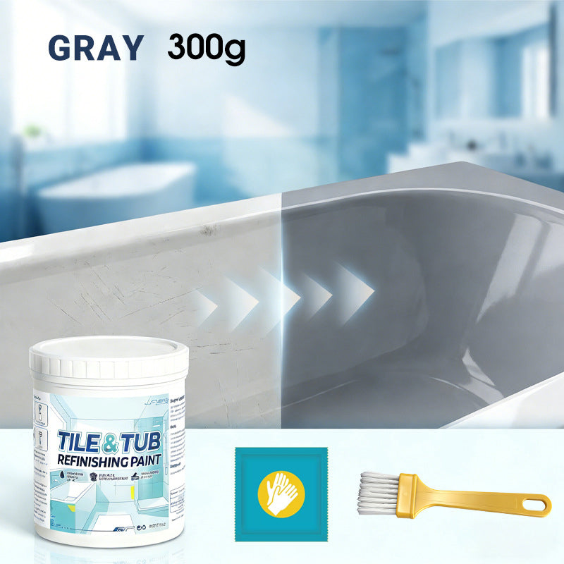 ⏰🎁High-Quality Paint Set for Refinishing Tiles & Bathtubs