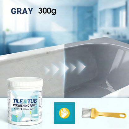 ⏰🎁High-Quality Paint Set for Refinishing Tiles & Bathtubs