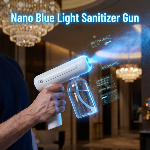 🔋💨 Rechargeable Nano-Mist Disinfectant Sprayer – Kills Germs and Eliminates Odors – Pay on Delivery 🧴✅
