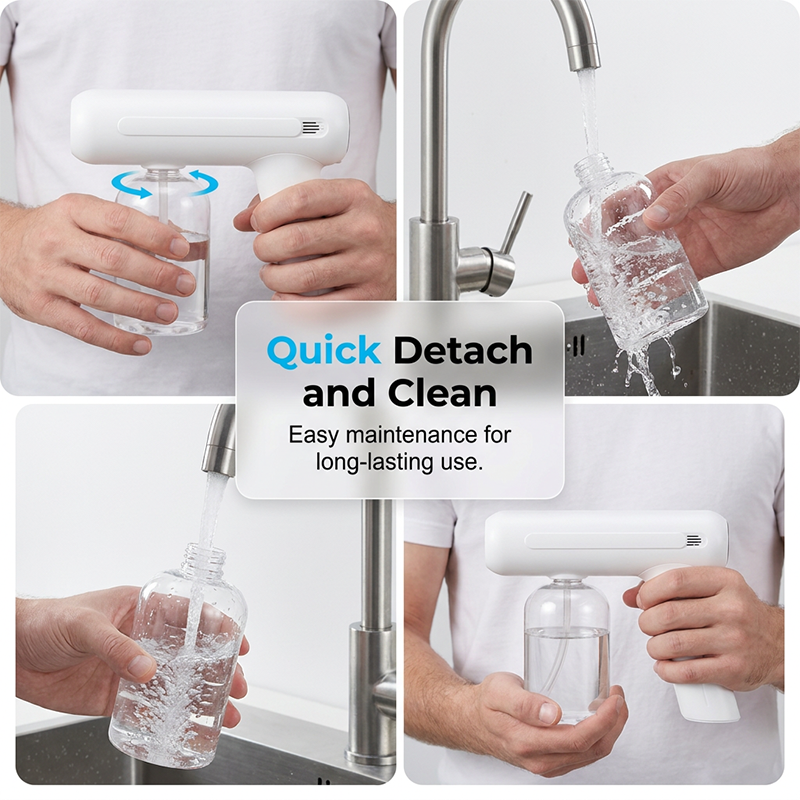 🔋💨 Rechargeable Nano-Mist Disinfectant Sprayer – Kills Germs and Eliminates Odors – Pay on Delivery 🧴✅