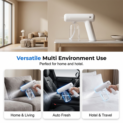 🔋💨 Rechargeable Nano-Mist Disinfectant Sprayer – Kills Germs and Eliminates Odors – Pay on Delivery 🧴✅