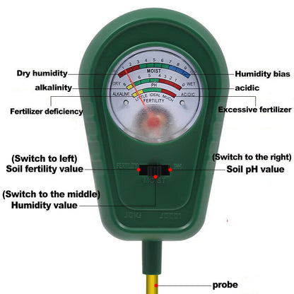 🔥3-in-1 Soil Detector with Pointer Display🥳BUY 2 GET 10% OFF