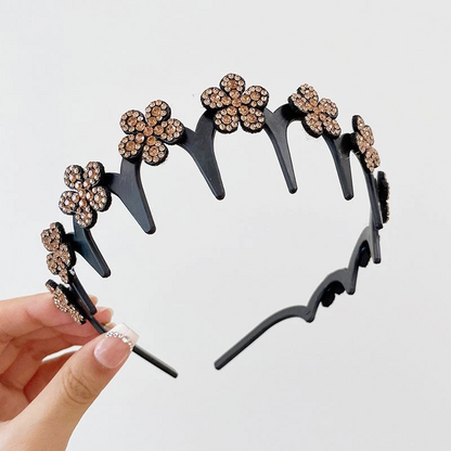 Volumizing Rhinestone Butterfly Headband for Women🥳