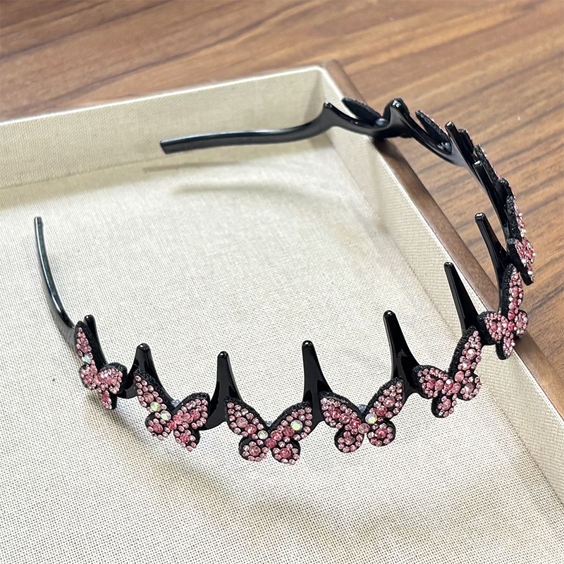 Volumizing Rhinestone Butterfly Headband for Women🥳