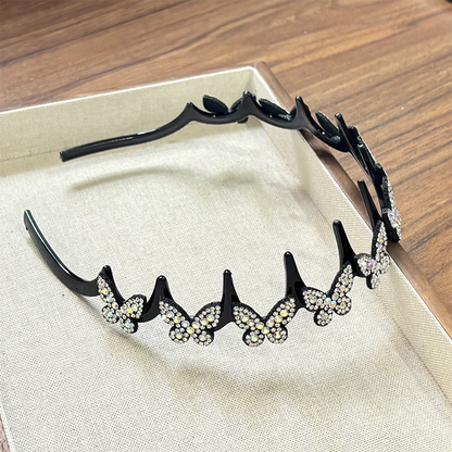 Volumizing Rhinestone Butterfly Headband for Women🥳