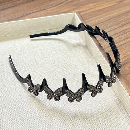 Volumizing Rhinestone Butterfly Headband for Women🥳