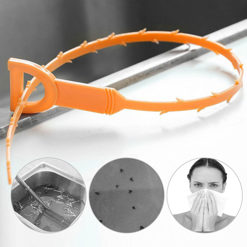 🛠️50% OFF NOW! 20.5‑inch Drain Snake – Flexible Durable Hair Clog Remover Tool, Quick Sink Tub Pipe Dredger, Reusable Drain Cleaner Stick for Bathroom Kitchen Sewer Blockages