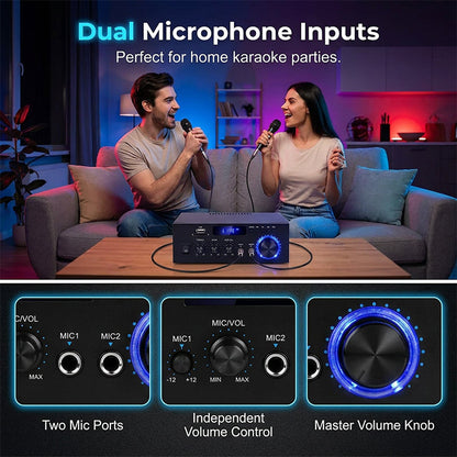 ⏳Time-Limited Special⏰Digital Amplifier for Karaoke and Music