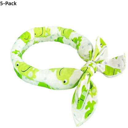 ❄️ Summer Pet Cooling Collar Wrap – Physical Cooling, Reusable, Adjustable 🌊
