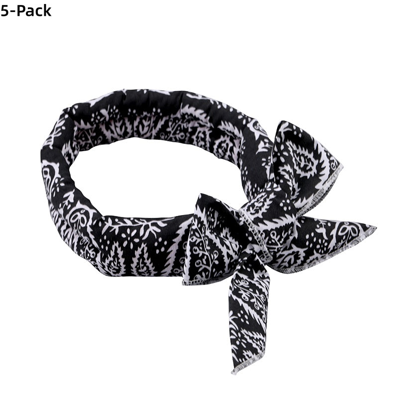 ❄️ Summer Pet Cooling Collar Wrap – Physical Cooling, Reusable, Adjustable 🌊