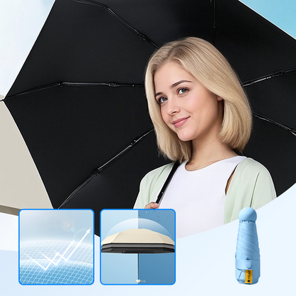 👜 Portable UV Protection Umbrella – Perfect for Everyday Carry