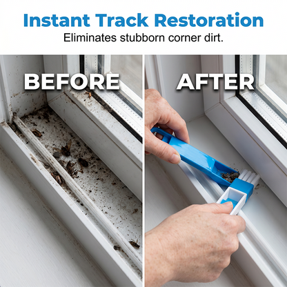 2-in-1 Window Groove Cleaning Brush