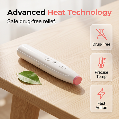 🔥Hot Sale 50% OFF🔥 Stop Scratching in 10 Sec! Portable Bug Bite Relief Pen – Heat Pulse, No Cream, No Mess 🦟