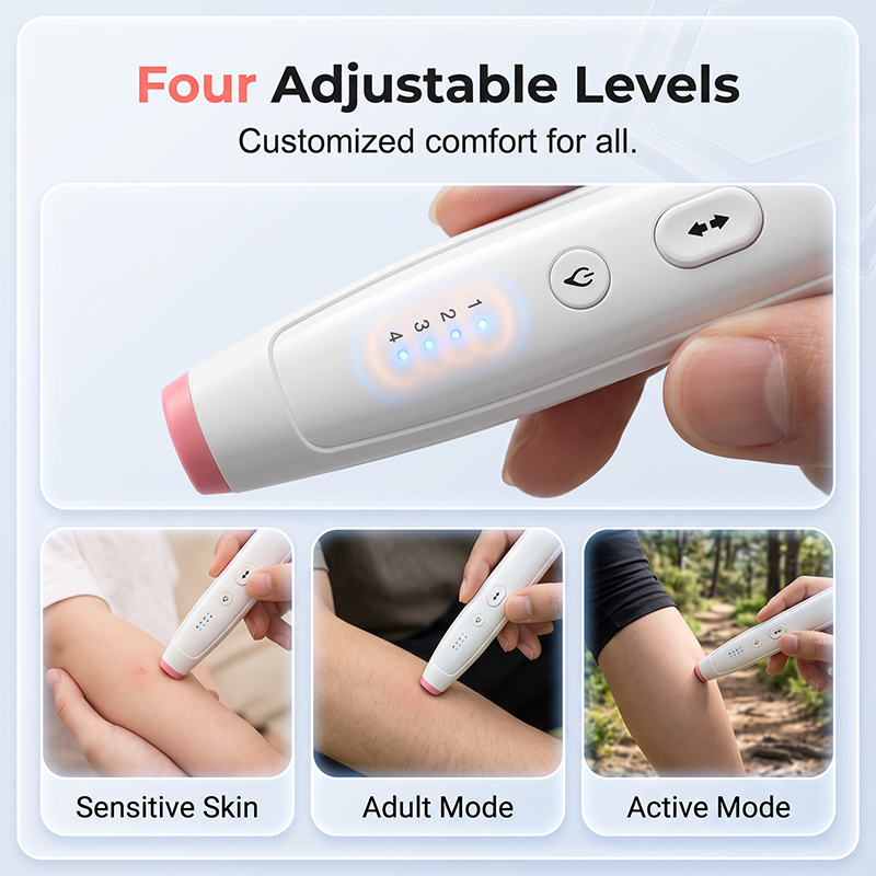 🔥Hot Sale 50% OFF🔥 Stop Scratching in 10 Sec! Portable Bug Bite Relief Pen – Heat Pulse, No Cream, No Mess 🦟