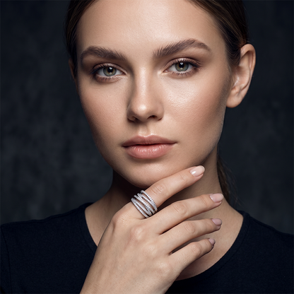 Adjustable Multi-Band Crossover Ring🔥