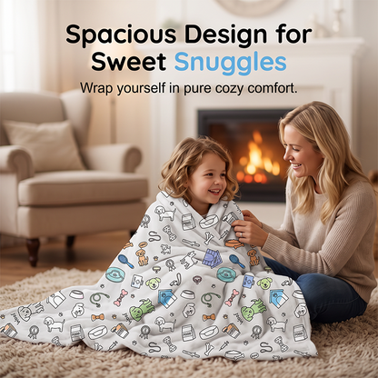 💗LAST DAY SALE 50% OFF🎁 Personalised Colouring Blanket – The Unique DIY Gift They’ll Love