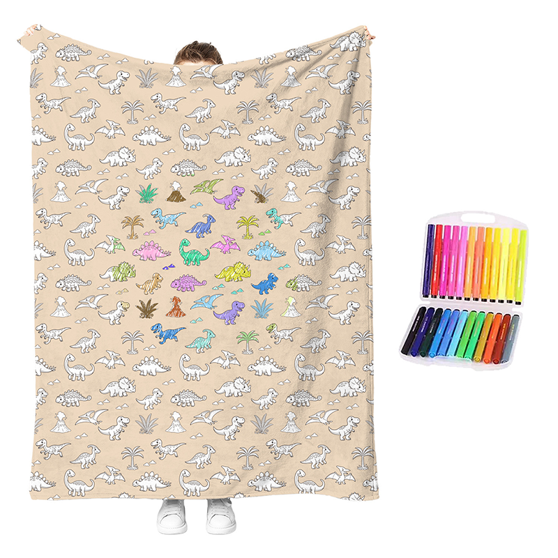💗LAST DAY SALE 50% OFF🎁 Personalised Colouring Blanket – The Unique DIY Gift They’ll Love