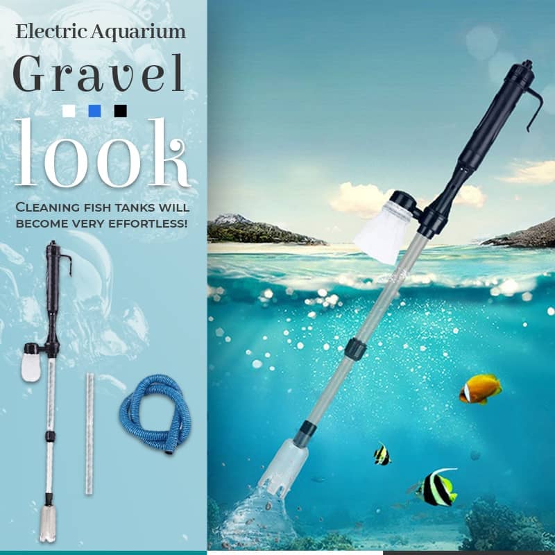 🔥First 50 customers enjoy a 50% discount for a limited time!🐟Electric aquarium substrate cleaner