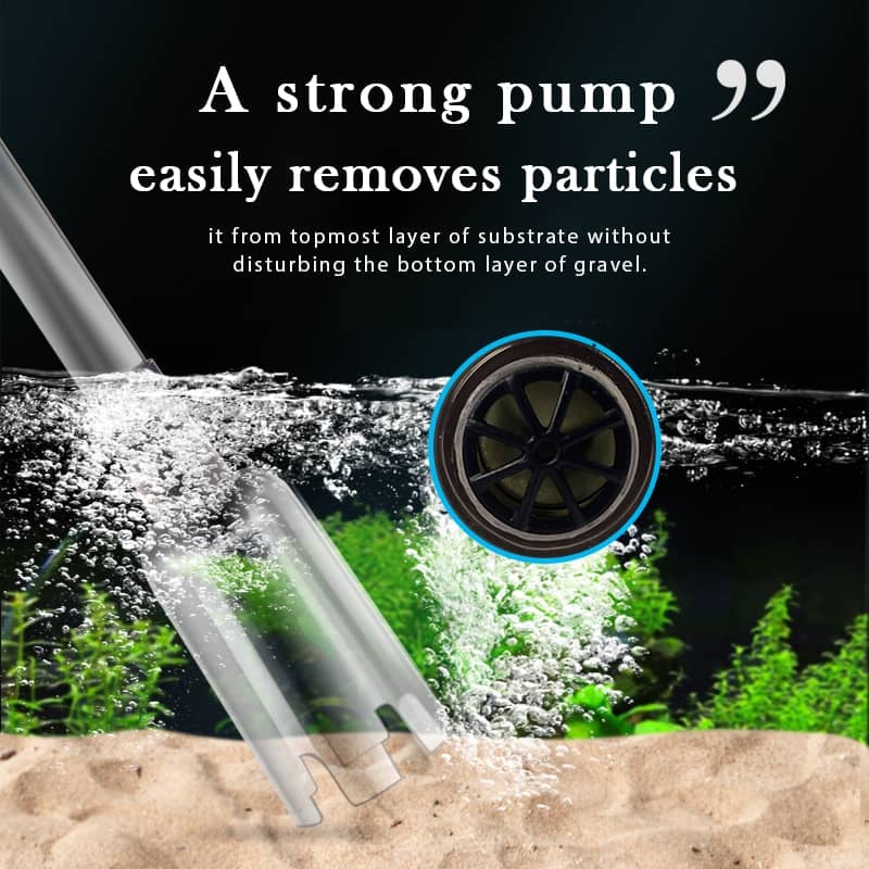 🔥First 50 customers enjoy a 50% discount for a limited time!🐟Electric aquarium substrate cleaner