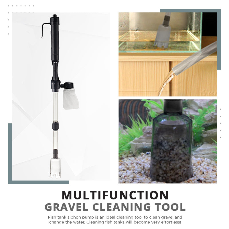 🔥First 50 customers enjoy a 50% discount for a limited time!🐟Electric aquarium substrate cleaner