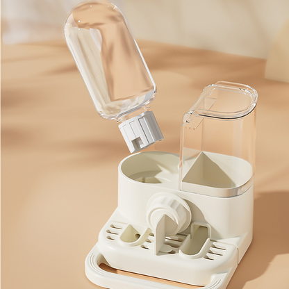 2-in-1 Automatic Bird Feeder & Waterer for Cage 🐦 Fill It Once, Feed for Days – A Smarter Way to Keep Your Feathered Friends Happy ✨