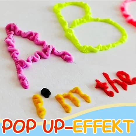 🎁Watch Their Drawings POP!🎁6 pens per box - Magic Puffy Pens