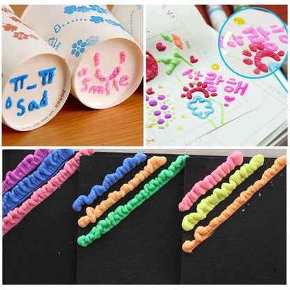 🎁Watch Their Drawings POP!🎁6 pens per box - Magic Puffy Pens
