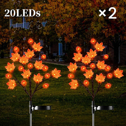 🥳2026 HOT SALE🥳💞50K+ SOLD!🎃🦇 50% OFF!👻Waterproof Halloween Pumpkin Solar Branch Lights