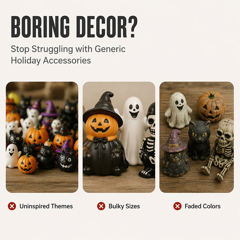 👻✨ A Little Ghost Duck to Spook Up Your Space! 🎃 Cute Halloween Resin Decoration for Desk & Home