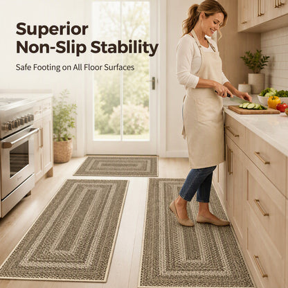 ⏳🔥LIMITED-TIME 50% OFF! ⏰Elegant Woven Runner Rug