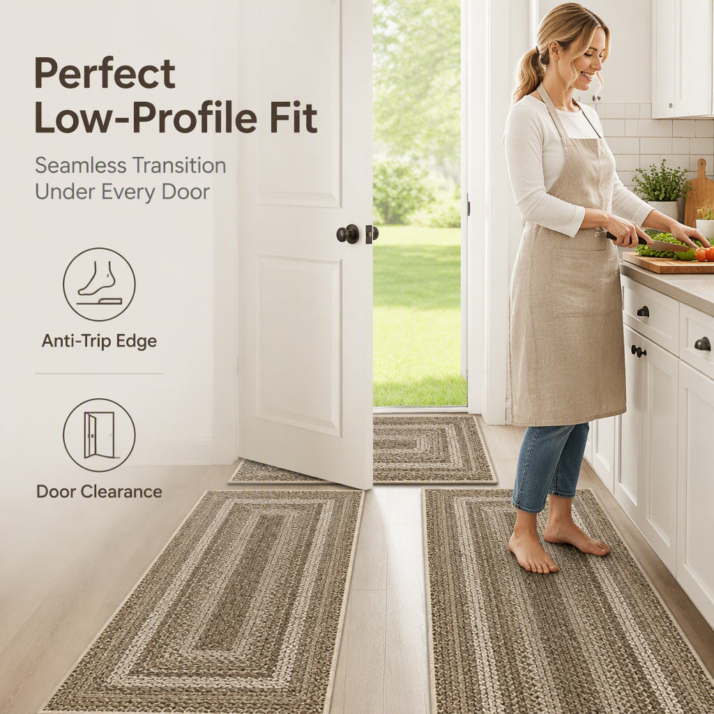 ⏳🔥LIMITED-TIME 50% OFF! ⏰Elegant Woven Runner Rug