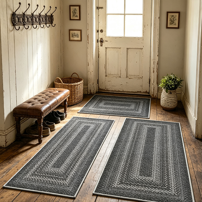⏳🔥LIMITED-TIME 50% OFF! ⏰Elegant Woven Runner Rug
