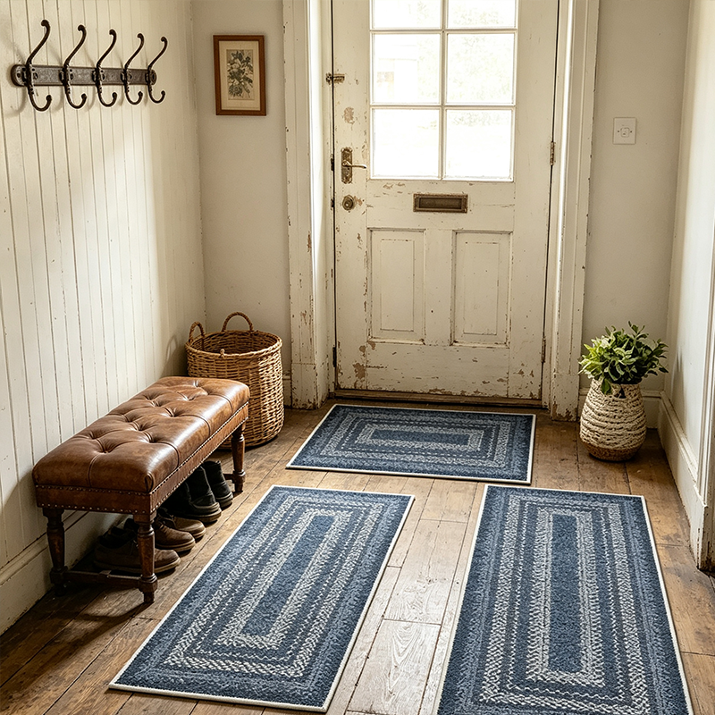 ⏳🔥LIMITED-TIME 50% OFF! ⏰Elegant Woven Runner Rug