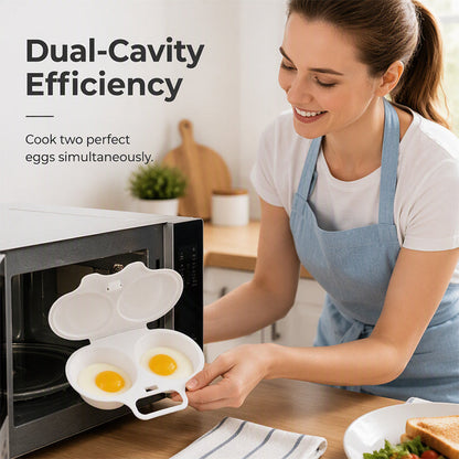 🔥Last Day 49% OFF🔥Microwave Egg Poacher with Lid & Handle