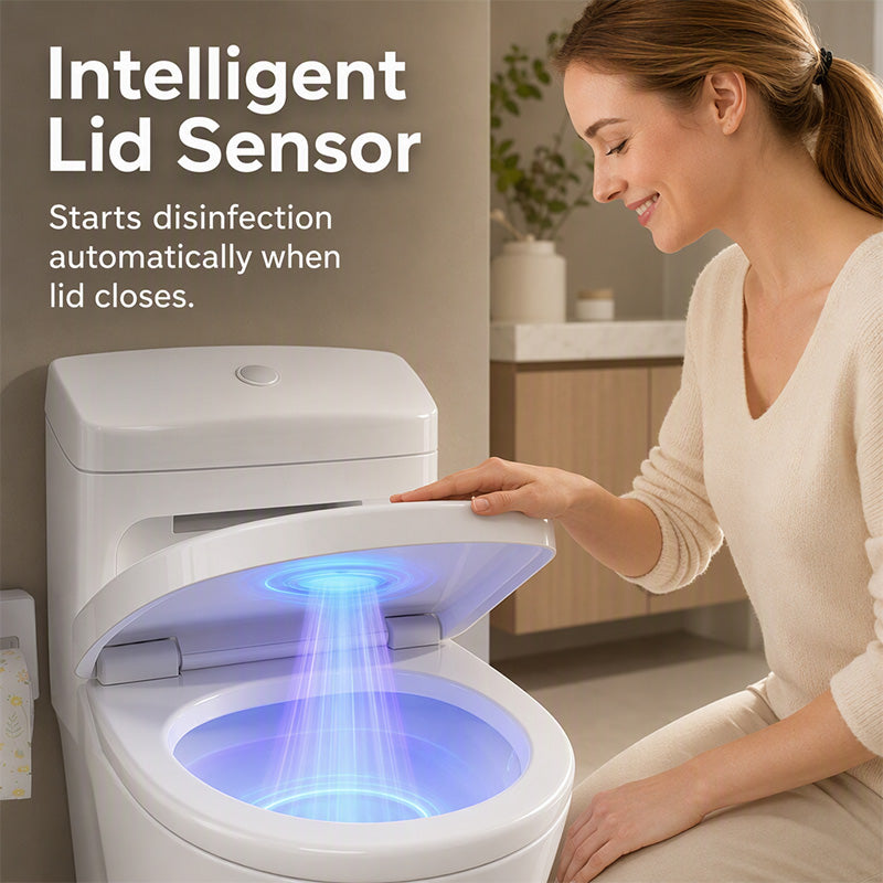 🚽 UVC Toilet Sterilizer Light – Smart, Automatic & Easy to Use