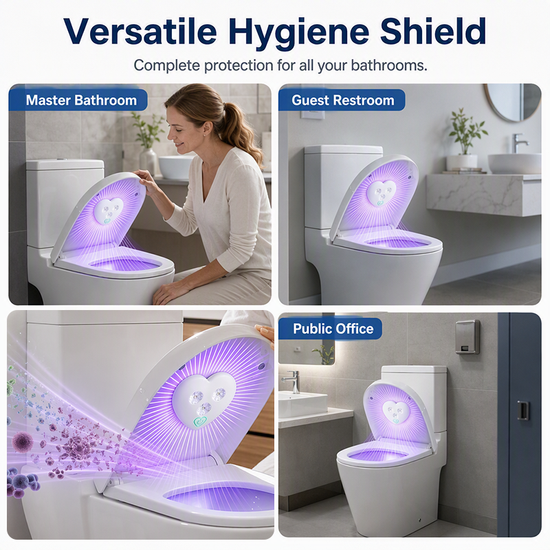 🚽 UVC Toilet Sterilizer Light – Smart, Automatic & Easy to Use