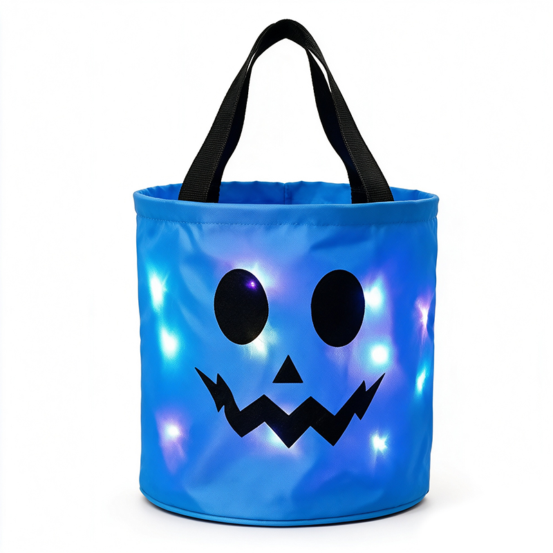 🔥50% OFF🎃LED Light Up Halloween Candy Bucket