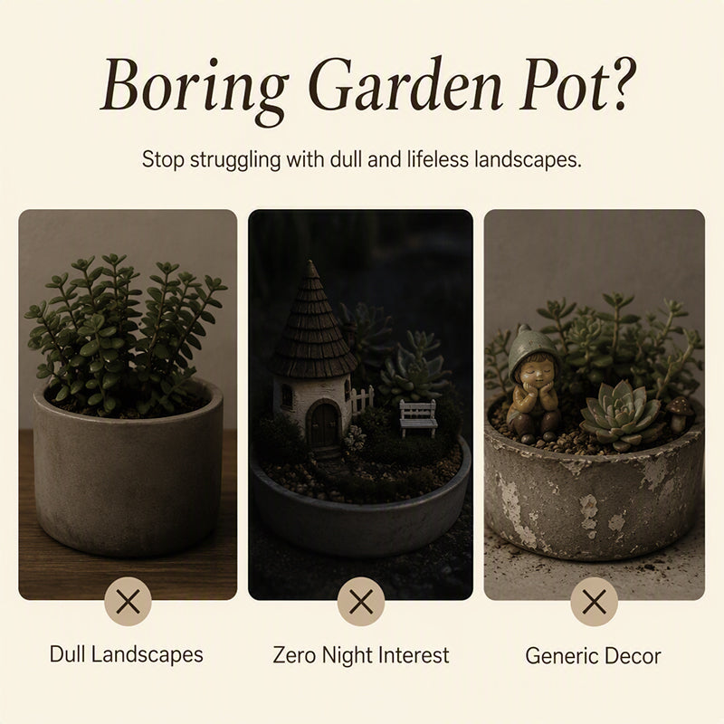 🌿 2026 HOT SALE🥳50K+ SOLD! 💝Glow-in-the-Dark Plant Stakes – 50% OFF! 7 colors, premium resin, sturdy iron hooks – magical garden decor. 🌙