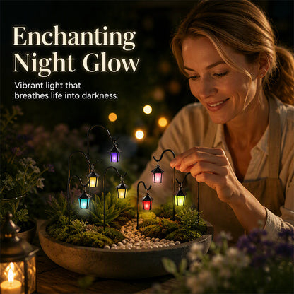 🌿 2026 HOT SALE🥳50K+ SOLD! 💝Glow-in-the-Dark Plant Stakes – 50% OFF! 7 colors, premium resin, sturdy iron hooks – magical garden decor. 🌙