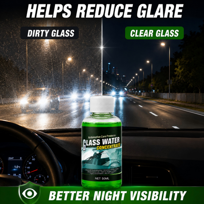🥳2026 HOT SALE🥳💞50K+ SOLD! 💧✨ 47% OFF! Glass Concentrate – 10ml makes 1L, cuts bugs & grime, streak-free. 1 bottle = 50L ! 🚗💪